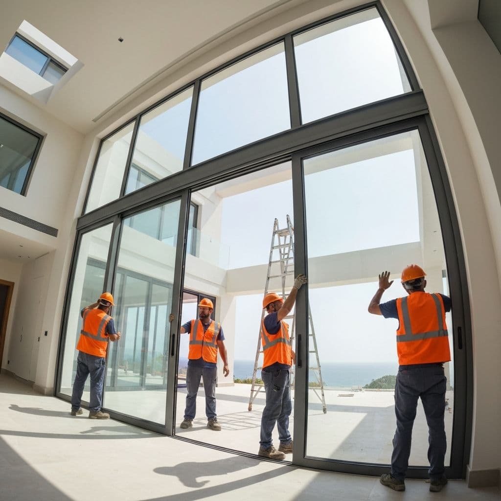 Premium aluminum doors